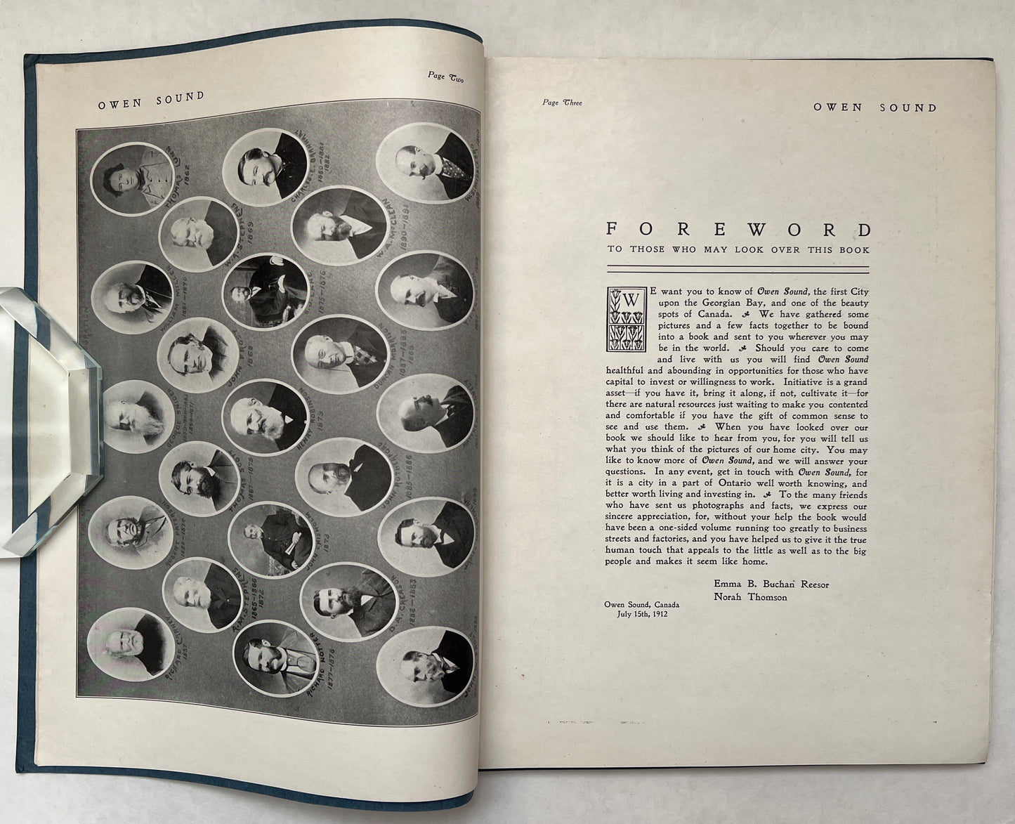 Owen Sound on the Georgian Bay, Canada