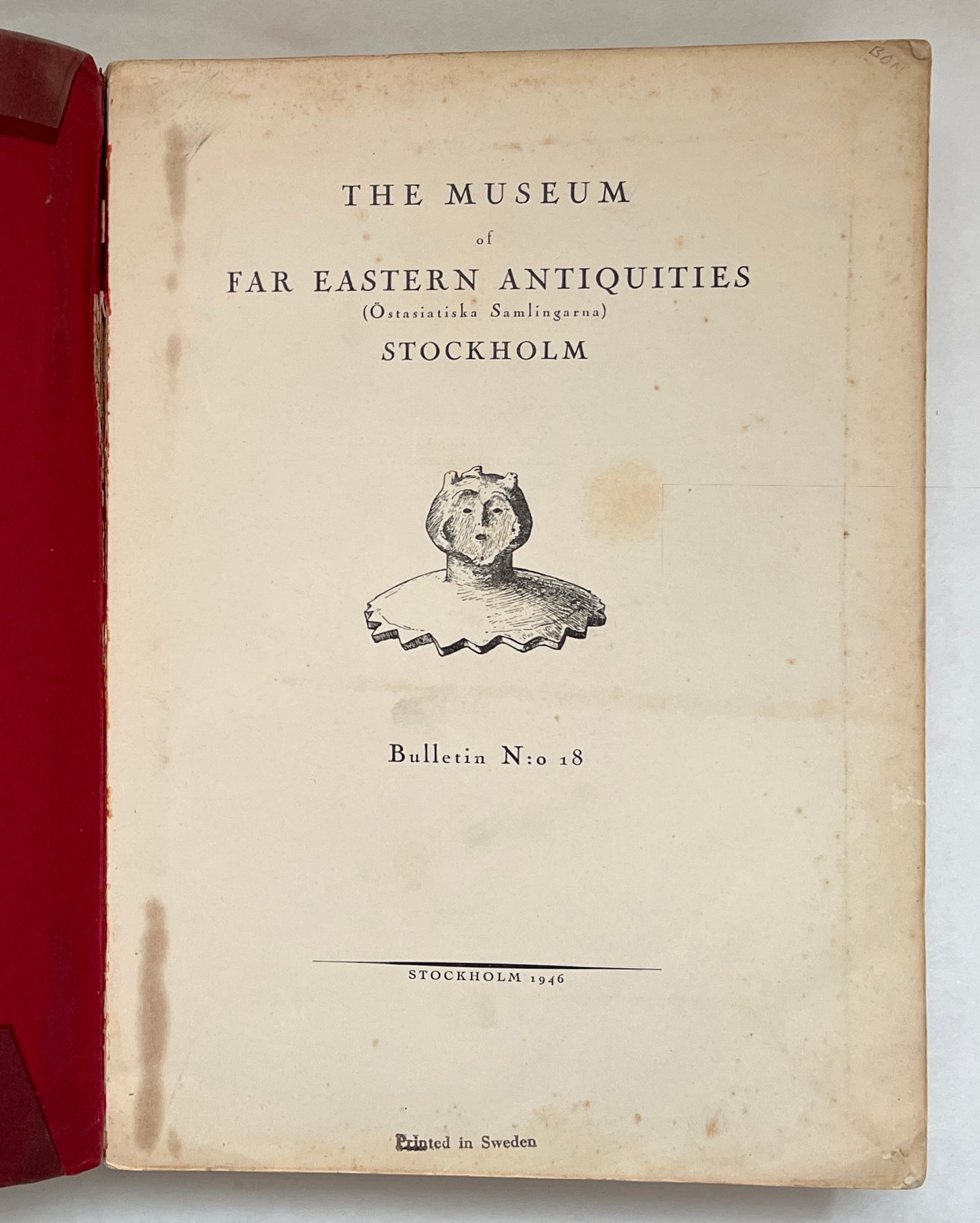 The Museum of Far Eastern Antiquities (Östasiatiska Museet) Stockholm