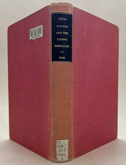 Tsêng Kuo-Fan and the Taiping Rebellion: With a Short Sketch of His Later Career