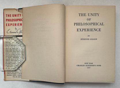 The Unity of Philosophical Experience