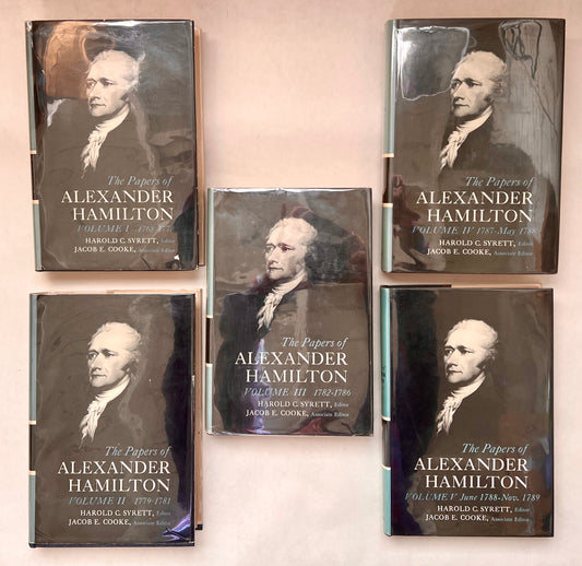 The Papers of Alexander Hamilton [First 15 Volumes]