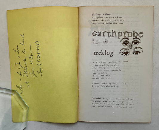 Earthprobe: Treklog [Inscribed]