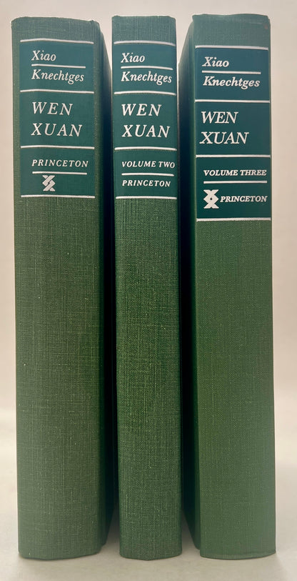 Wen Xuan, or Selections of Refined Literature [Three Volumes]