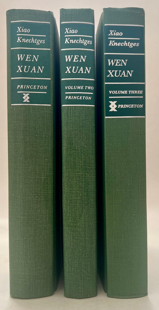 Wen Xuan, or Selections of Refined Literature [Three Volumes]