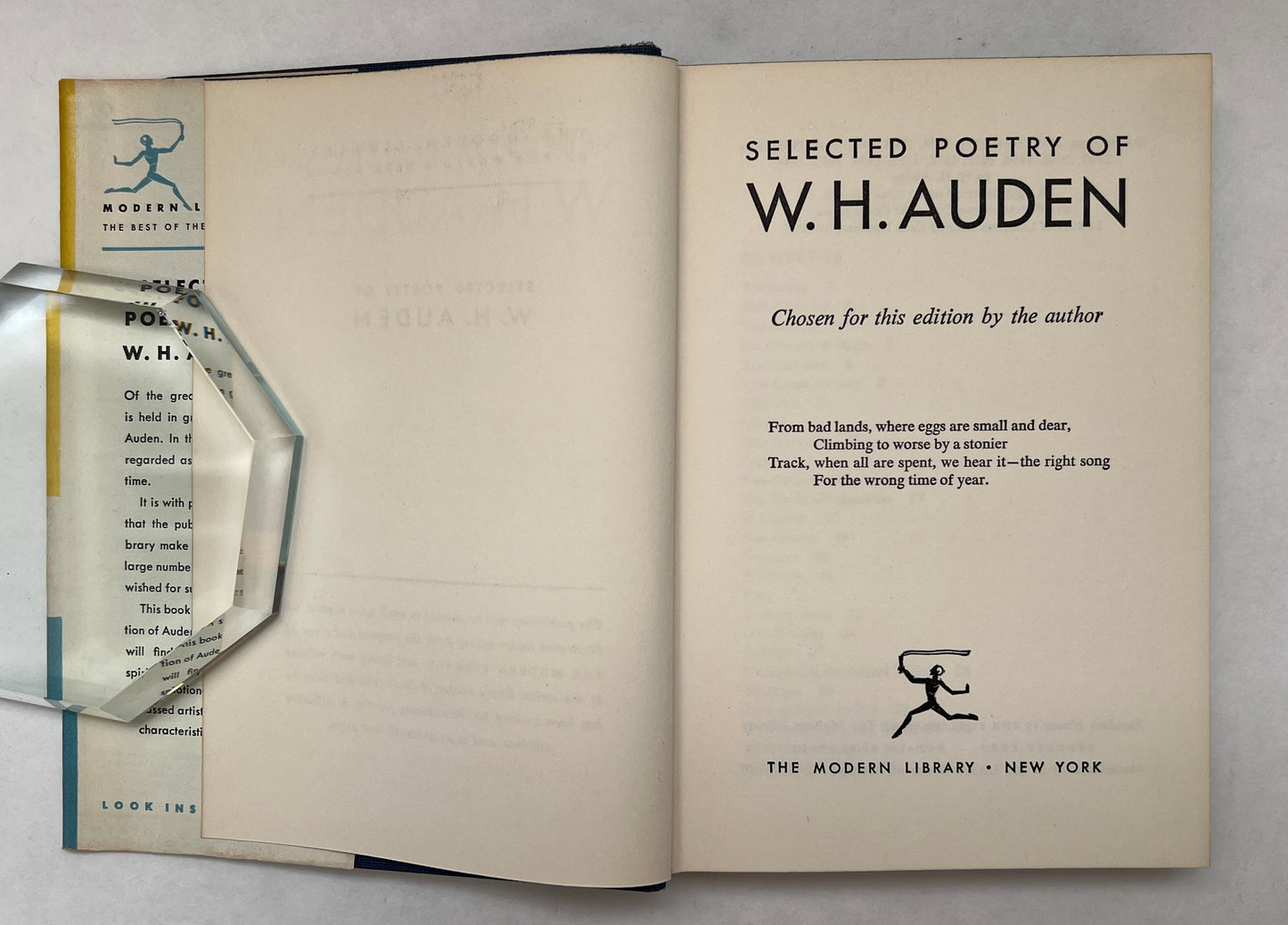 Selected Poetry of W.H. Auden