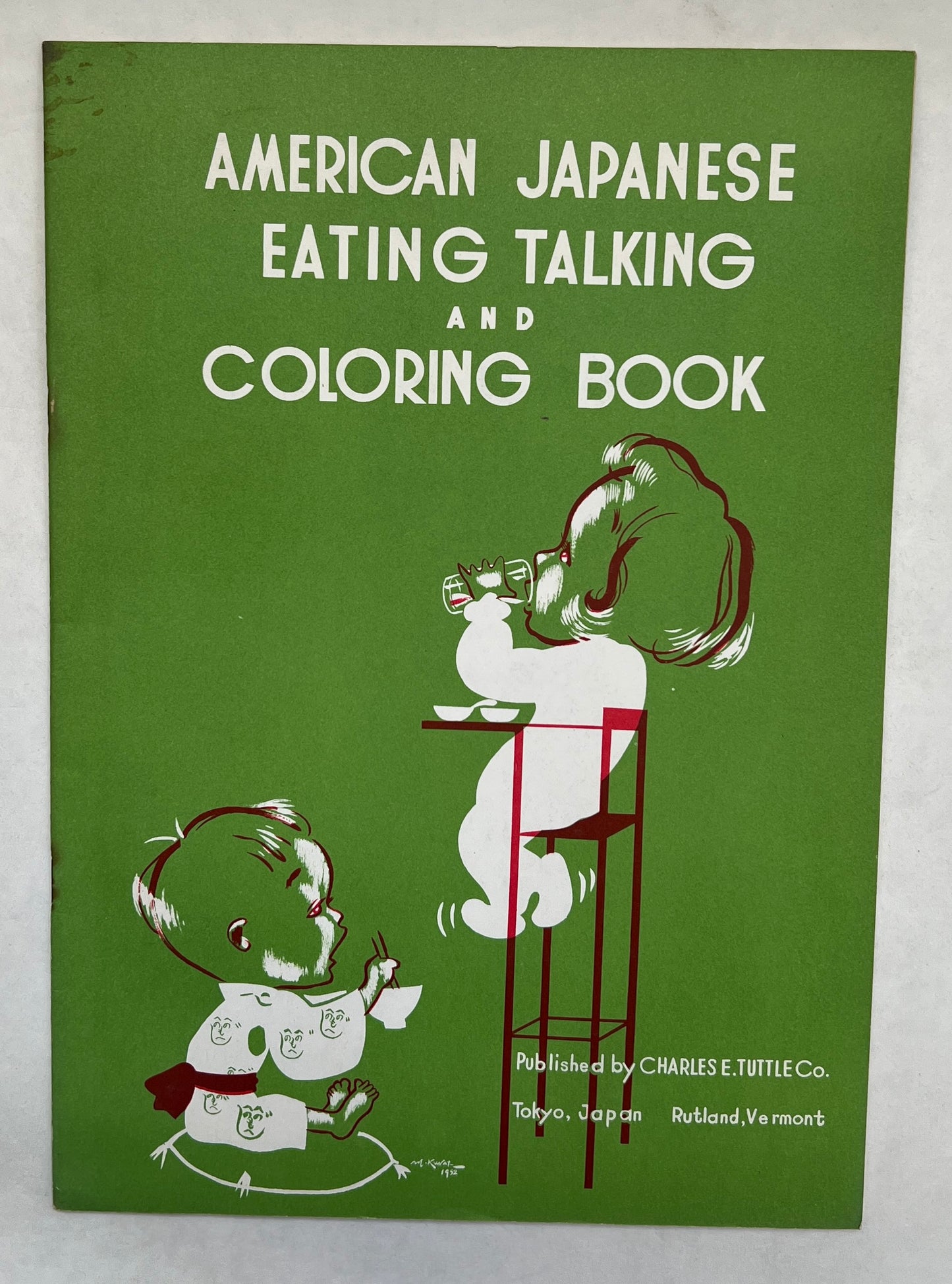 Set of 4 American-Japanese Coloring and Talking Books