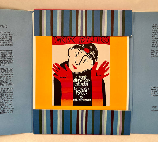Twelve Favorites : A Tenth Anniversary Calendar for the Year 1985