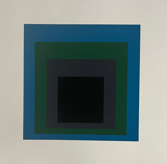 Homage to the Square: Soft Edge, Hard Edge [Complete Set of 10 Prints]