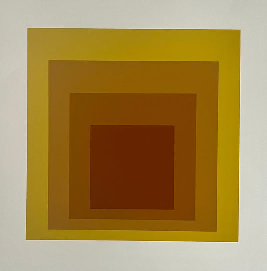 Homage to the Square: Soft Edge, Hard Edge [Complete Set of 10 Prints]