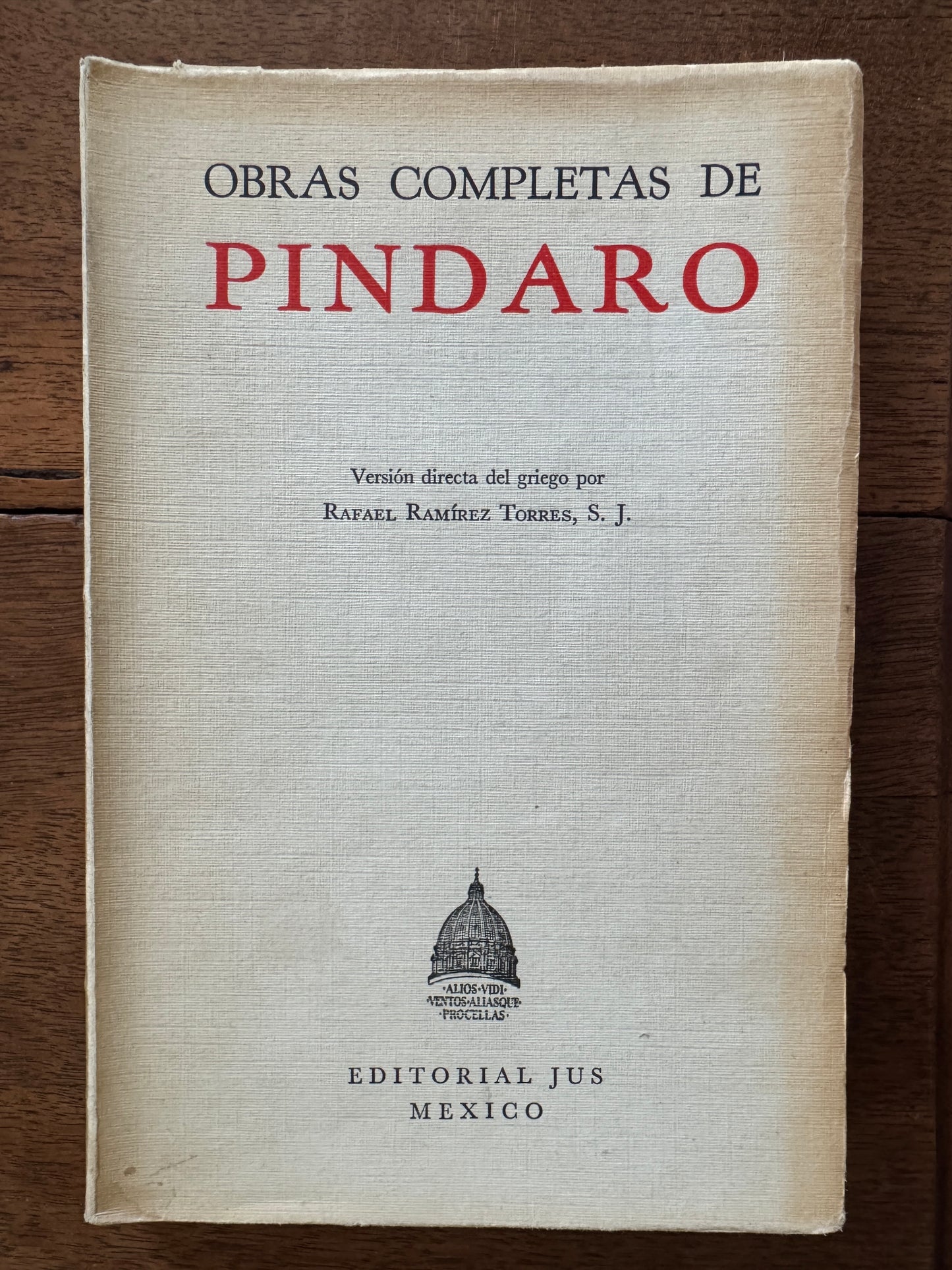 Obras Completas de Píndaro [Complete Odes of Pindar]