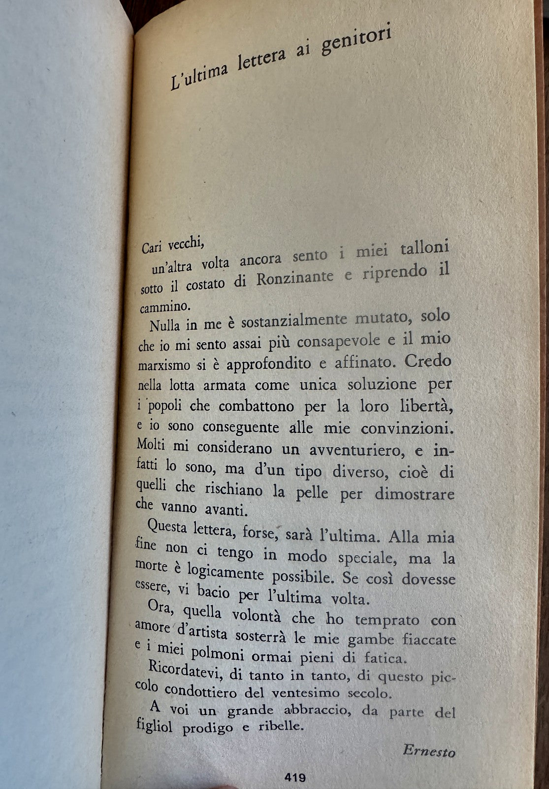 Lettere, Diari e Scritti