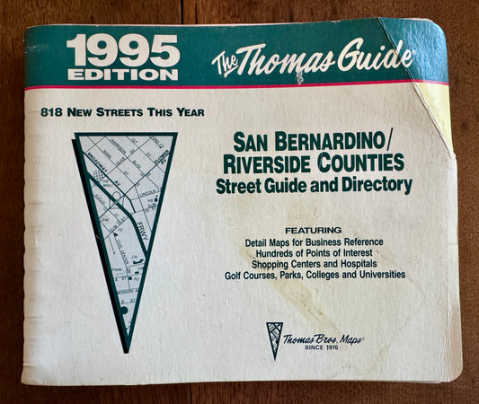 San Bernardino / Riverside Counties Street Guide and Directory