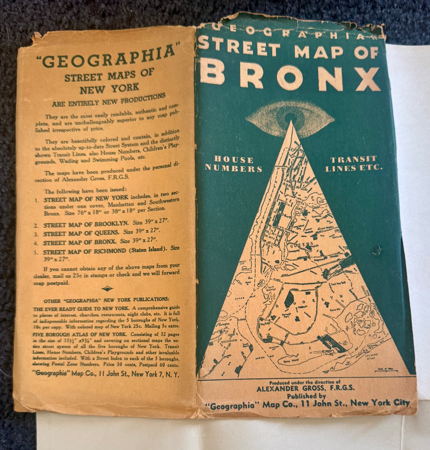 Street Map of Bronx