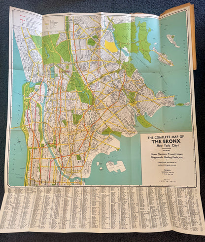 Street Map of Bronx