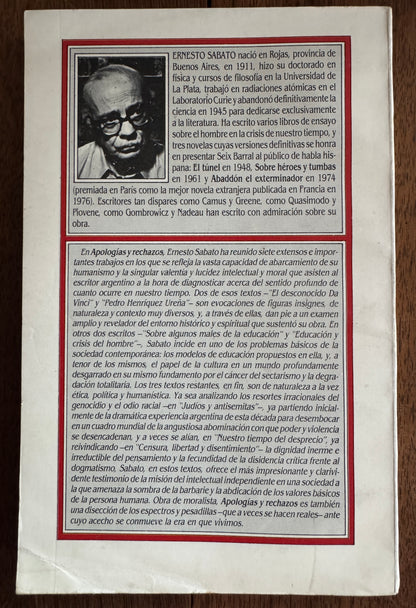 Apologías y Rechazos