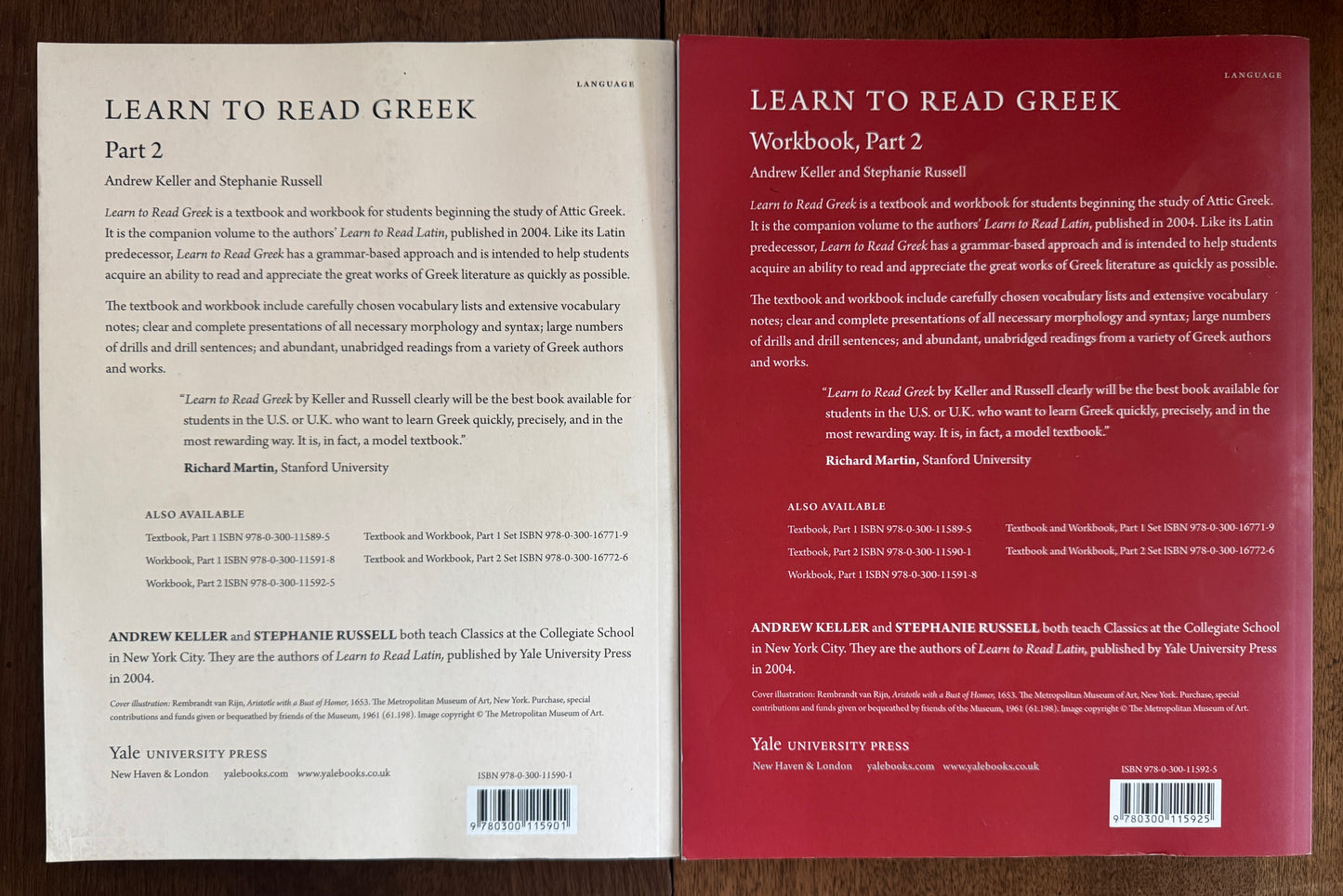 Learn to Read Greek. Part 2 [together with] Workbook, Part 2.