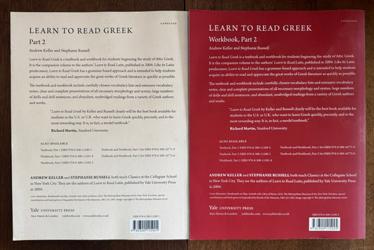 Learn to Read Greek. Part 2 [together with] Workbook, Part 2.
