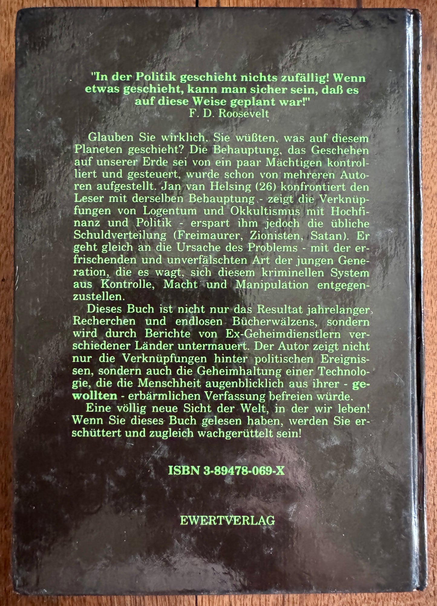 Geheim Gesellschaften (Geheimgesellschaften) Und Ihre Macht Im 20. Jahrhundert; Oder Wie Die Welt Nicht Regiert