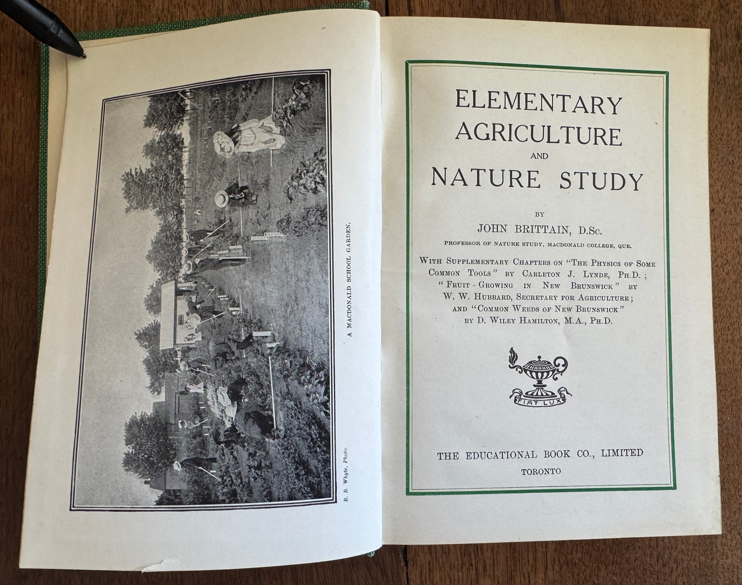 Elementary Agriculture and Nature Study