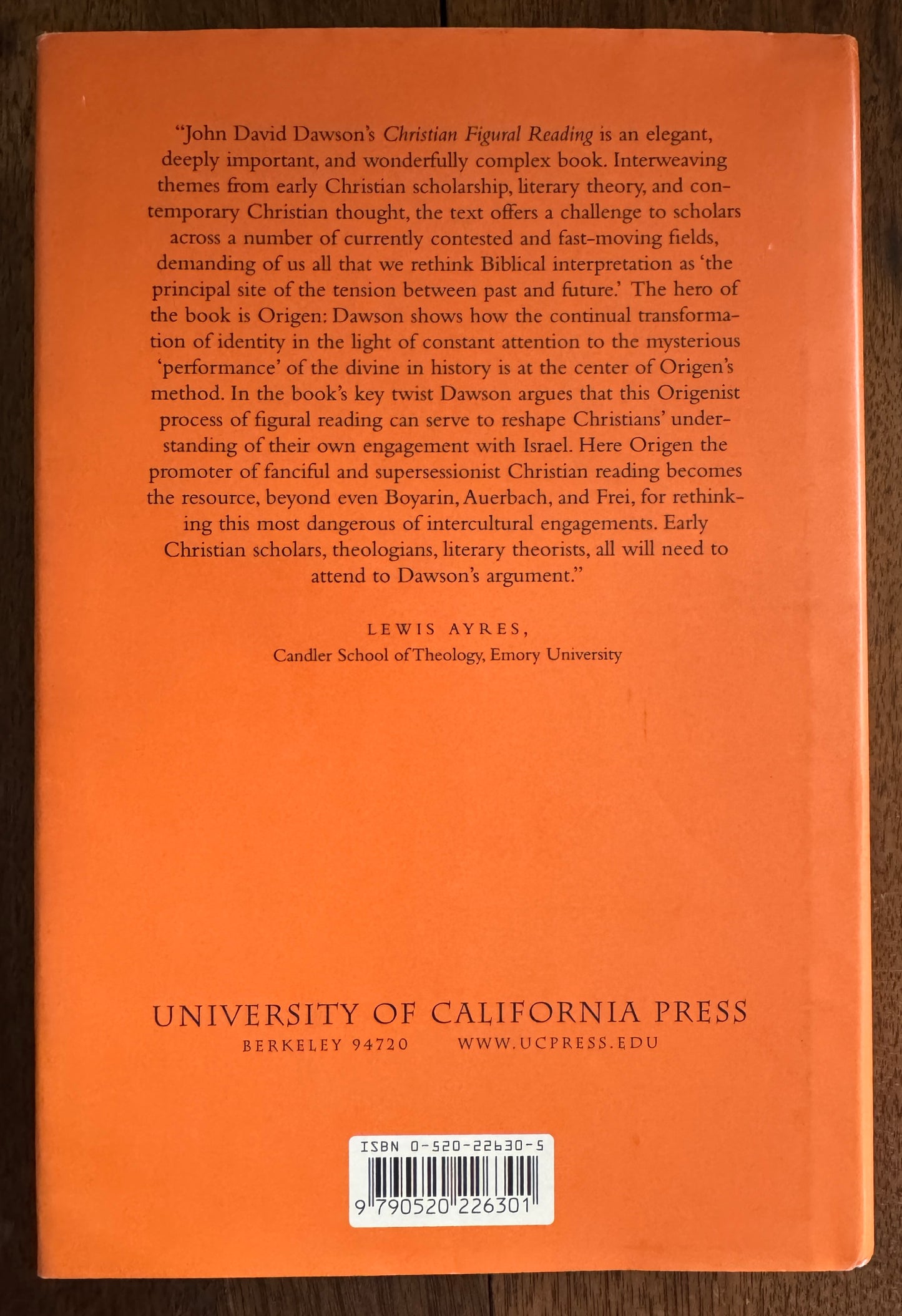 Christian Figural Reading and the Fashioning of Identity