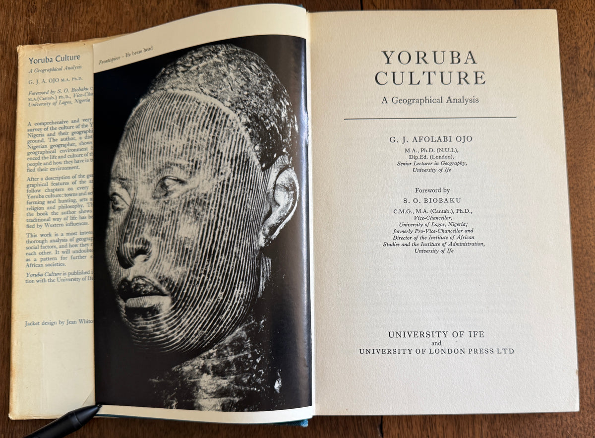Yoruba Culture: A Geographical Analysis