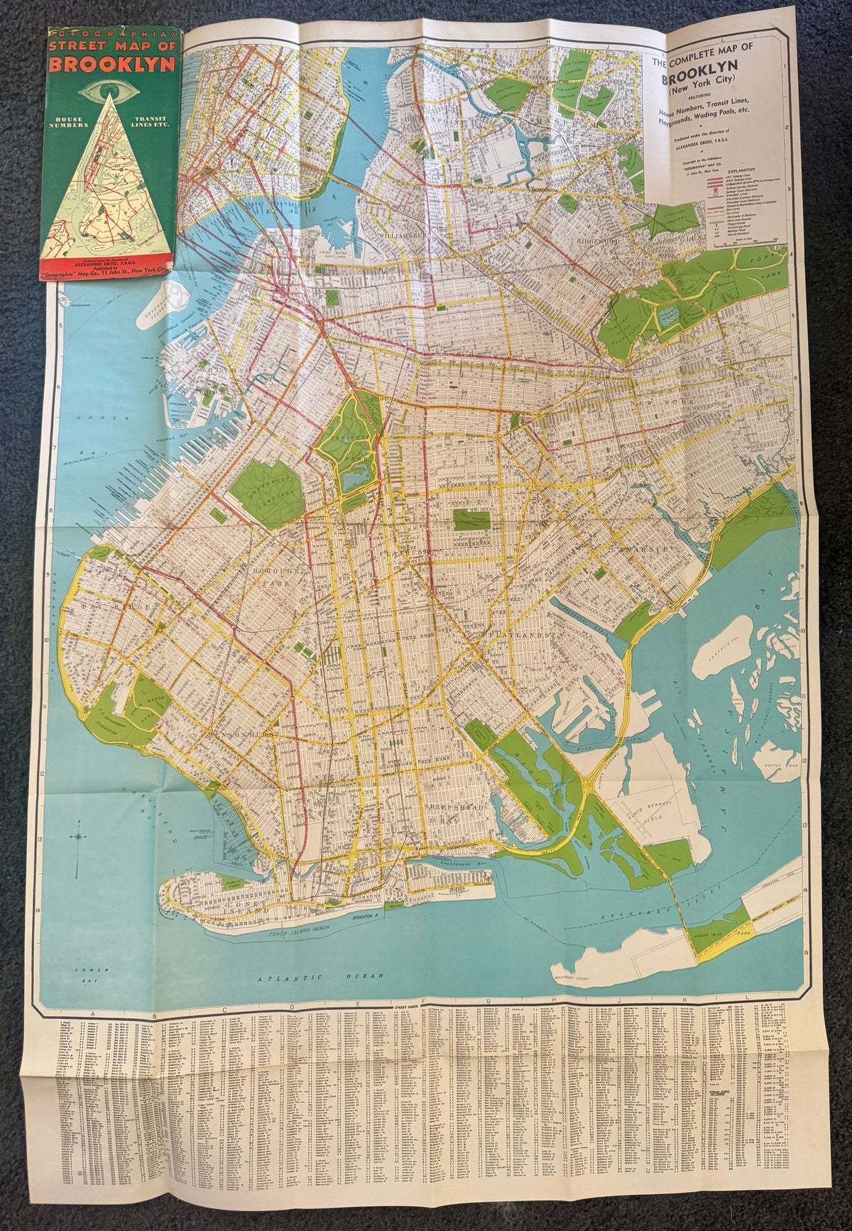 Street Map of Brooklyn