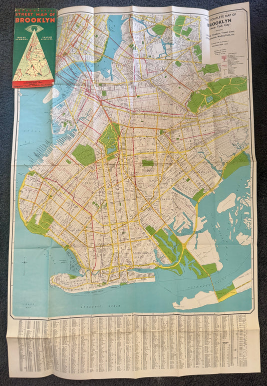 Street Map of Brooklyn