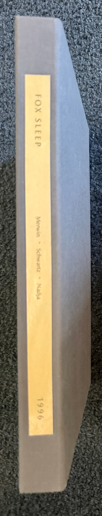 Fox Sleep [Inscribed & Signed]