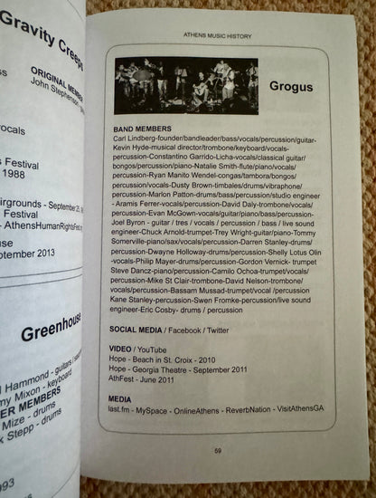 Athens Music History