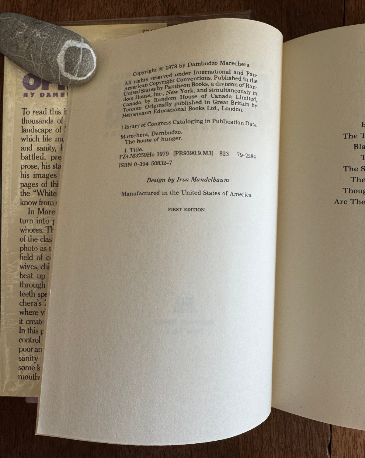 The House of Hunger: A Novella & Short Stories