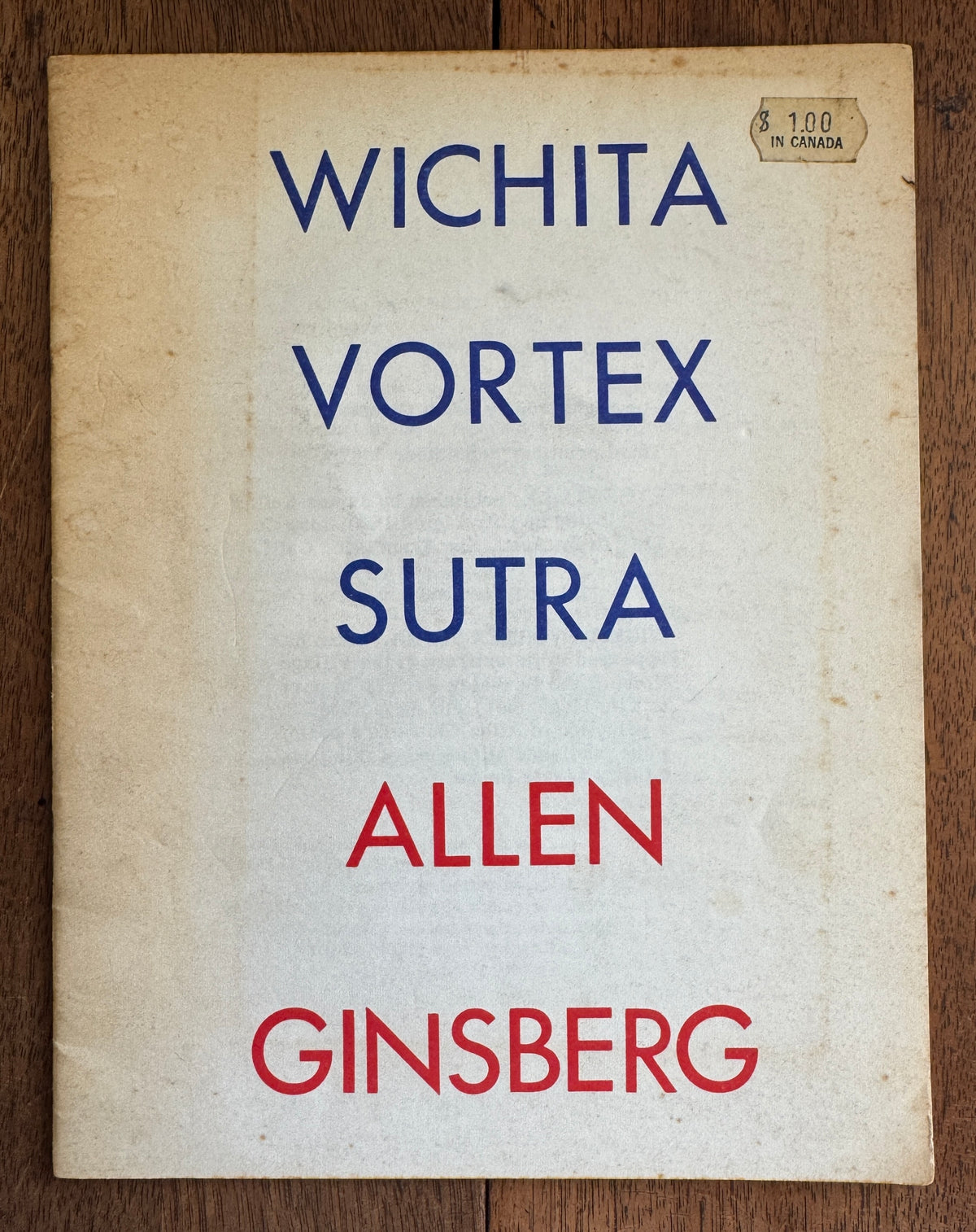 Wichita Vortex Sutra