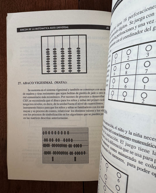 Manual del Rincón de la Matemática Maya y Universal