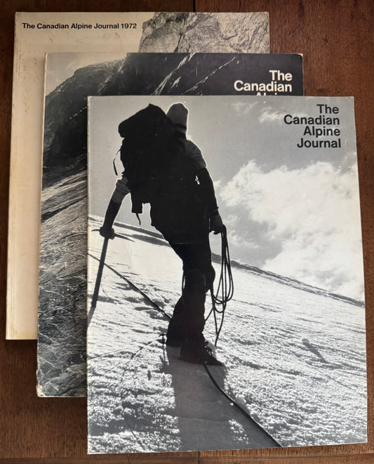 Canadian Alpine Journal; Volume 55, 56 & 57