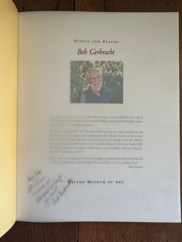 Bob Gerbracht; People and Places [Inscribed]