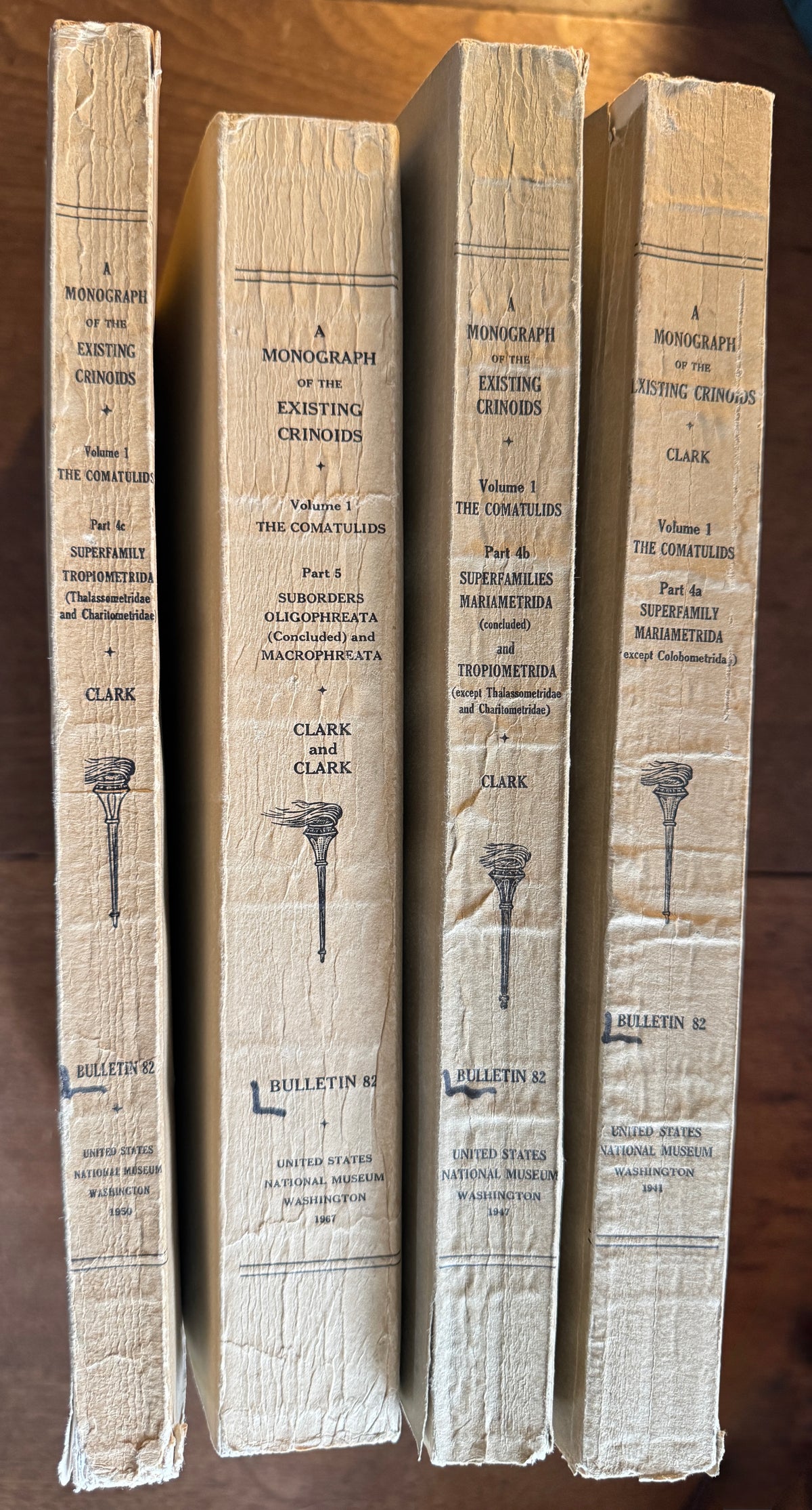A Monograph of the Existing Crinoids [4 volumes]