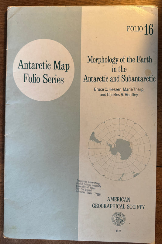 Morphology of the Earth in the Antarctic and Subantarctic