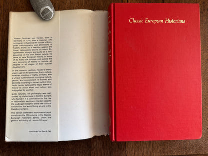 Reflections on the Philosophy of the History of Mankind