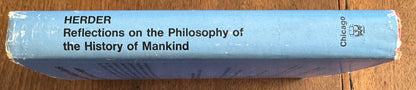 Reflections on the Philosophy of the History of Mankind