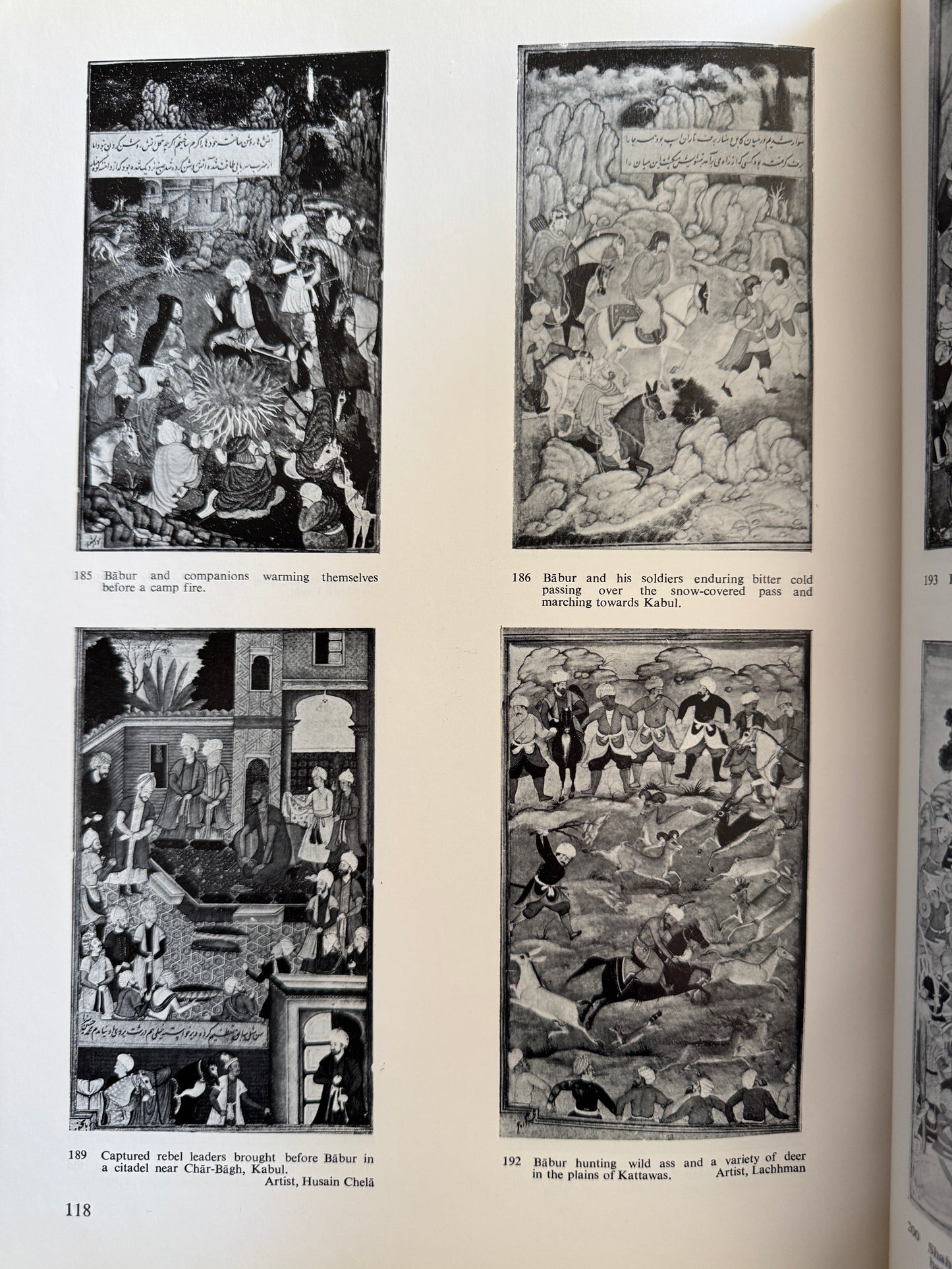 Paintings of the Babur Nama (Babur Nama)