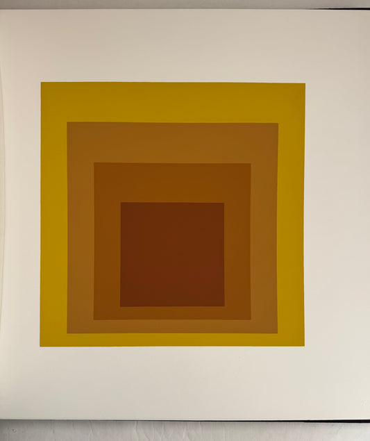 Homage to the Square: Soft Edge, Hard Edge [Complete Set of 10 Prints]