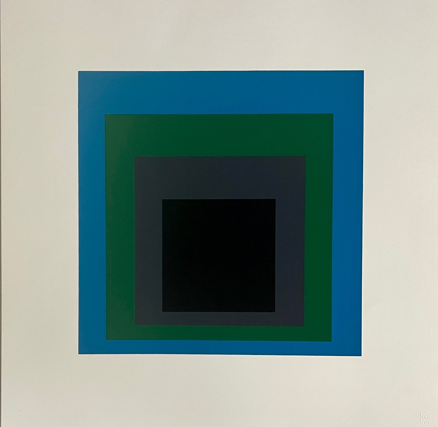 Homage to the Square: Soft Edge, Hard Edge [Complete Set of 10 Prints]