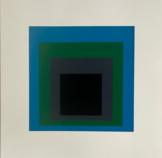 Homage to the Square: Soft Edge, Hard Edge [Complete Set of 10 Prints]