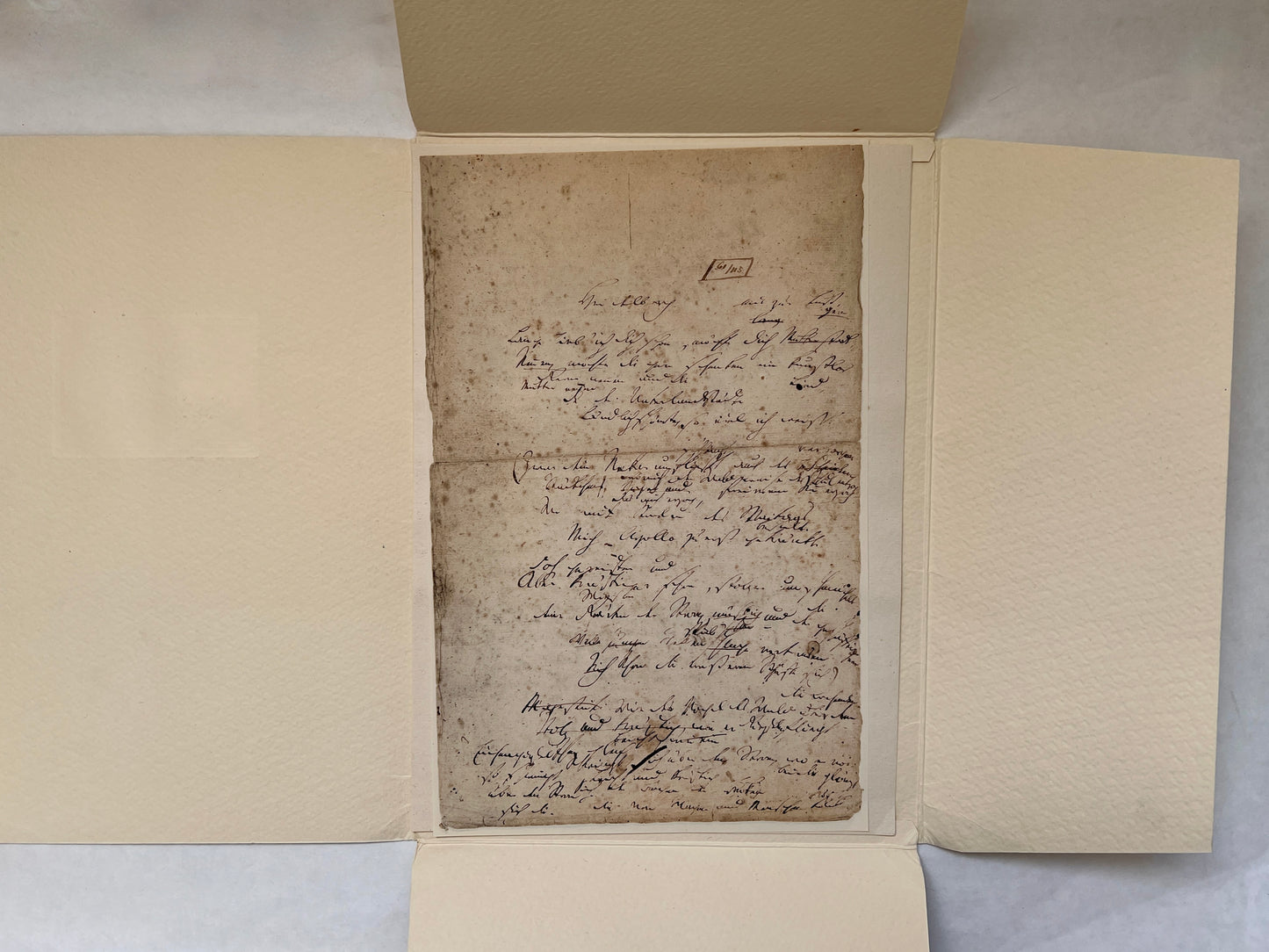 Friedrich Hölderlin. Heidelberg