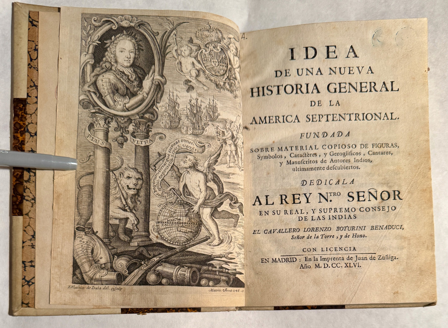 Idea de Una Nueva Historia General de la América Septentrional
