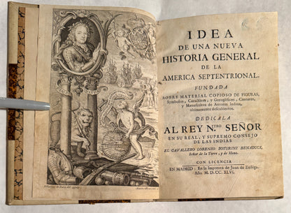 Idea de Una Nueva Historia General de la América Septentrional