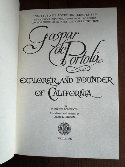 Gaspar de Portola