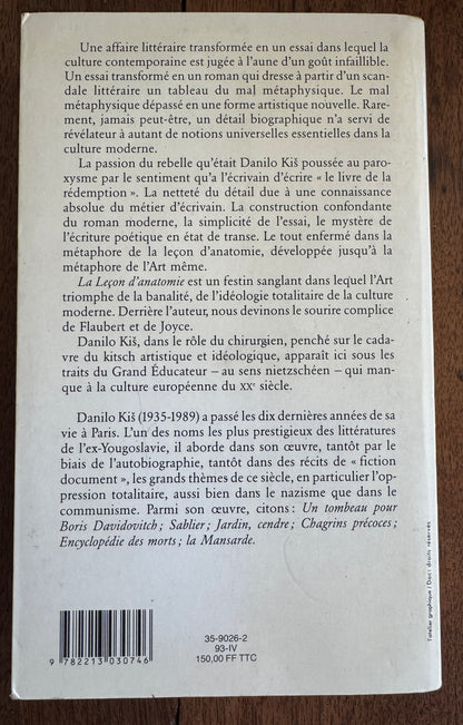 La Lecon d'anatomie