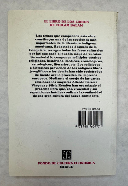El Libro de Los Libros de Chilam Balam