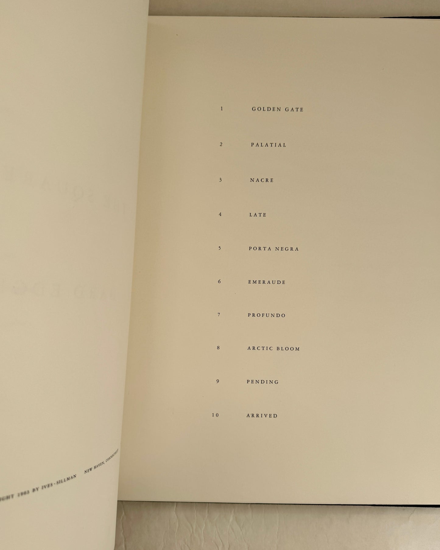 Homage to the Square: Soft Edge, Hard Edge [Complete Set of 10 Prints]