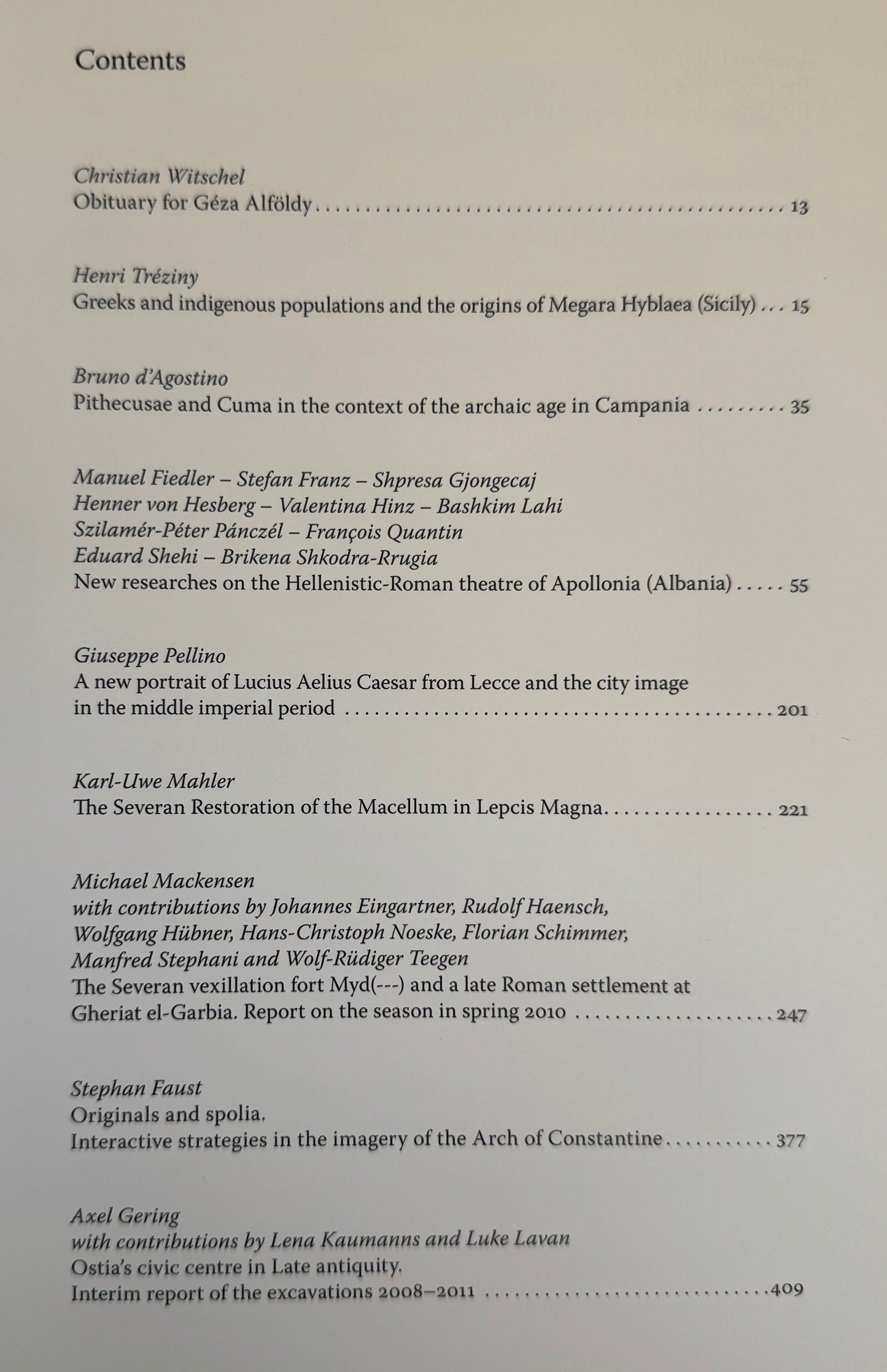 Mitteilungen des Deutschen Archaologischen Instituts, Romische Abteilung. & Bullettino Dell'istituto Archeologico Germanico, Sezione Romana